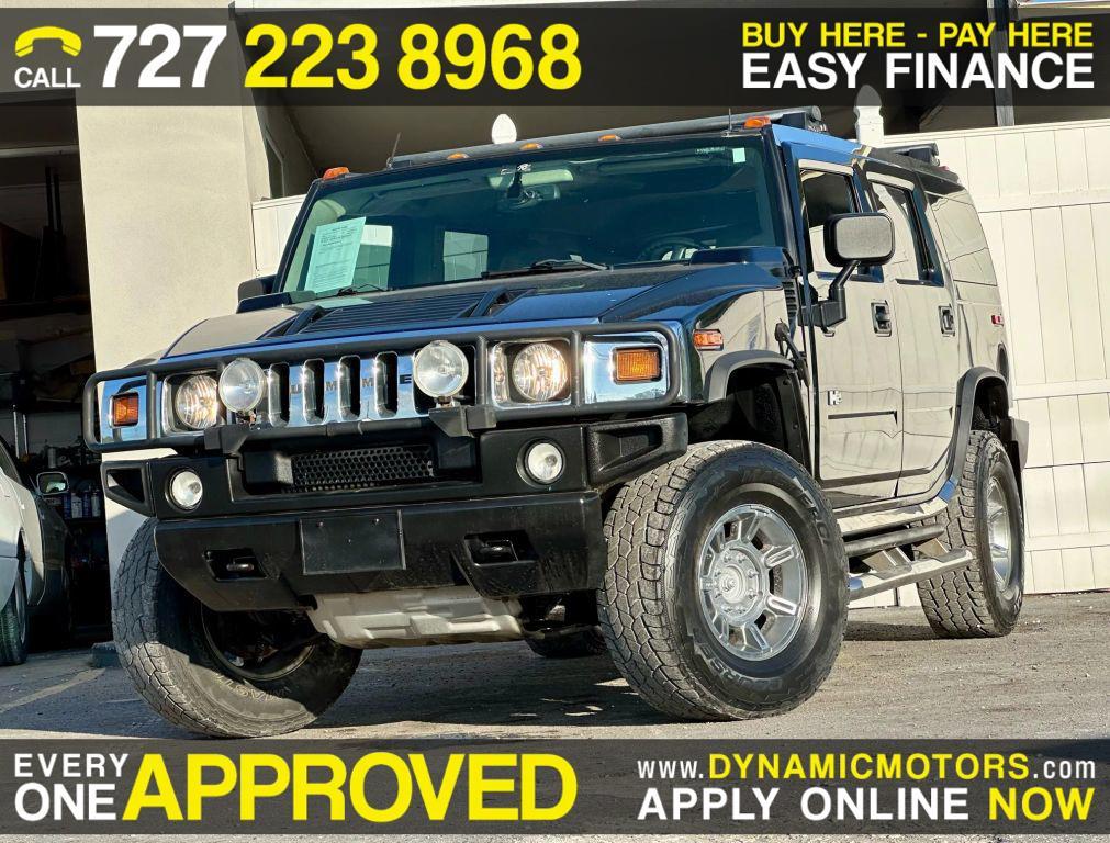 used 2003 Hummer H2 car, priced at $9,995