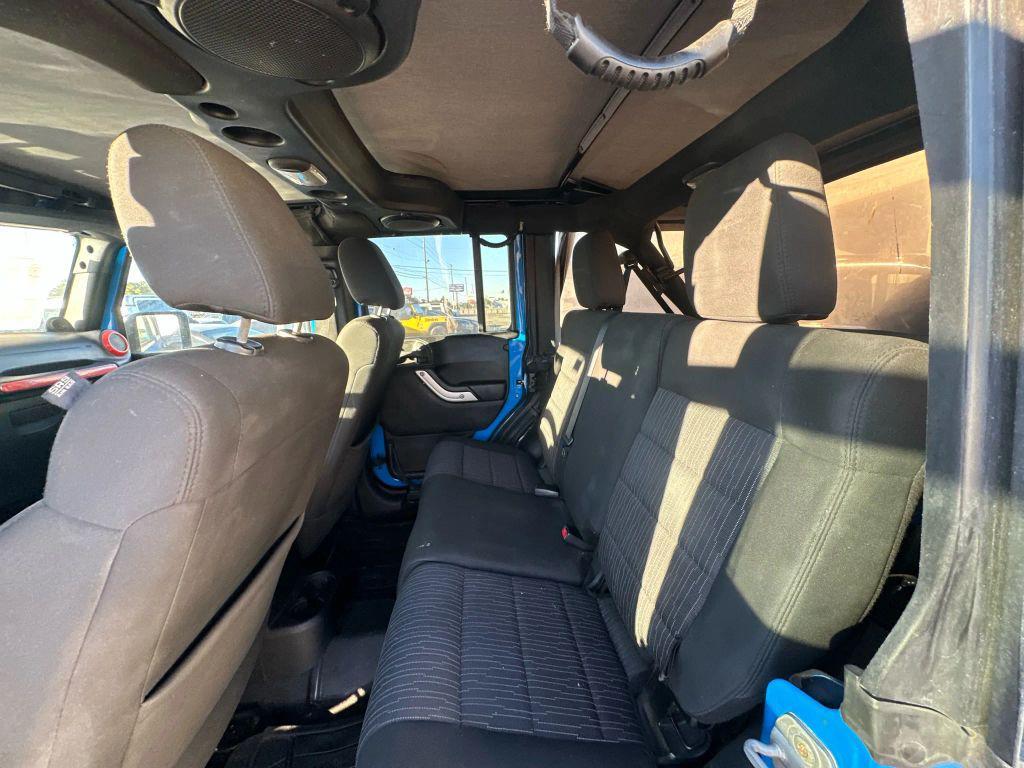 used 2011 Jeep Wrangler Unlimited car, priced at $14,995