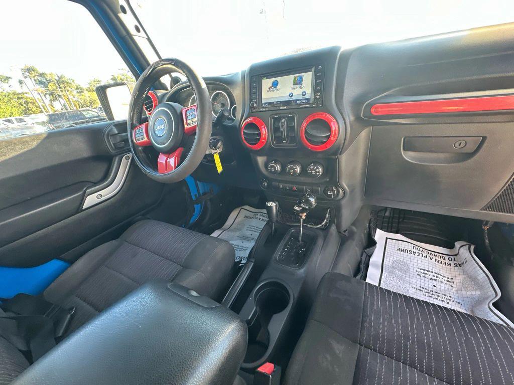 used 2011 Jeep Wrangler Unlimited car, priced at $14,995