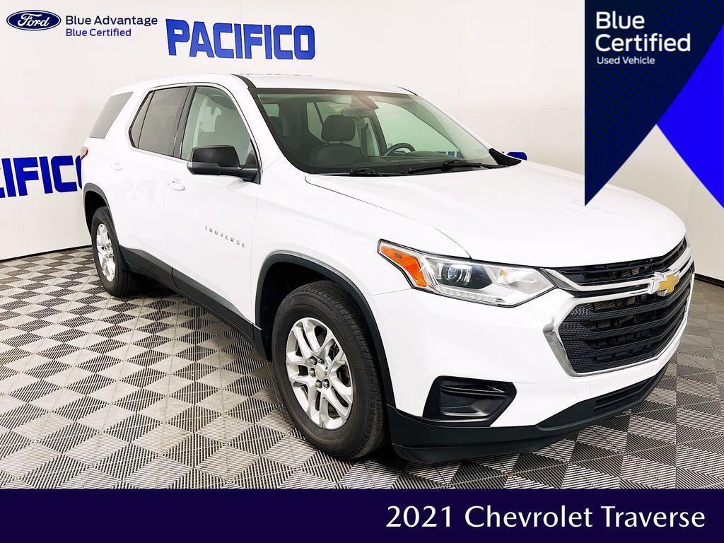 used 2021 Chevrolet Traverse car, priced at $20,480