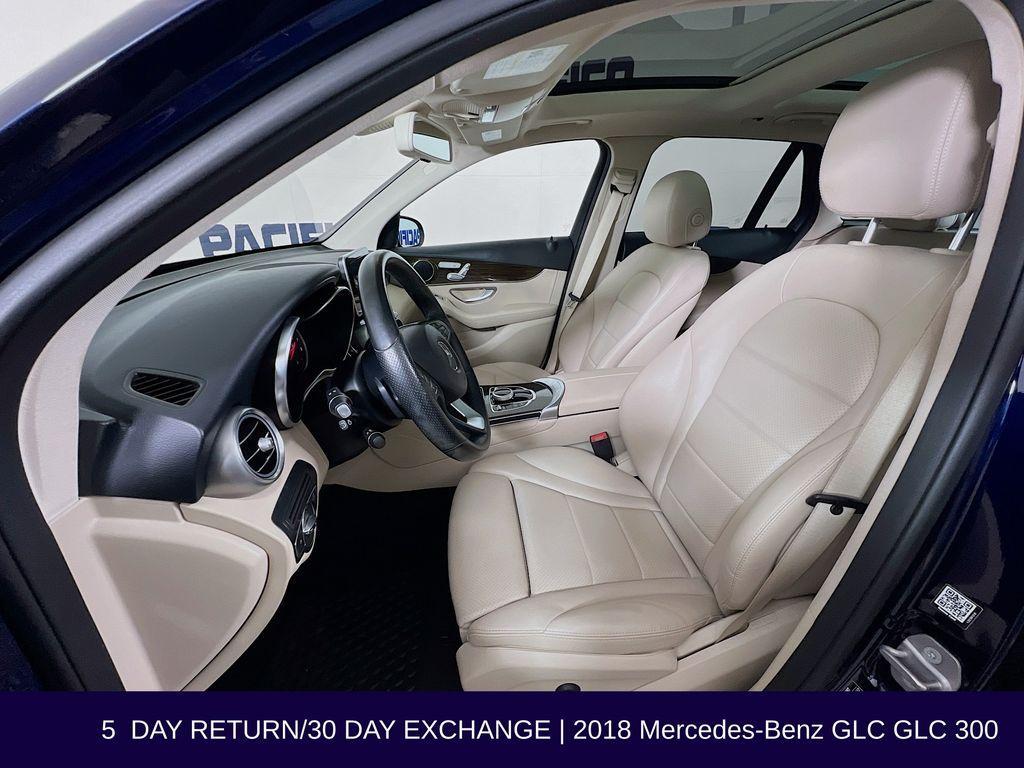used 2018 Mercedes-Benz GLC 300 car, priced at $18,480
