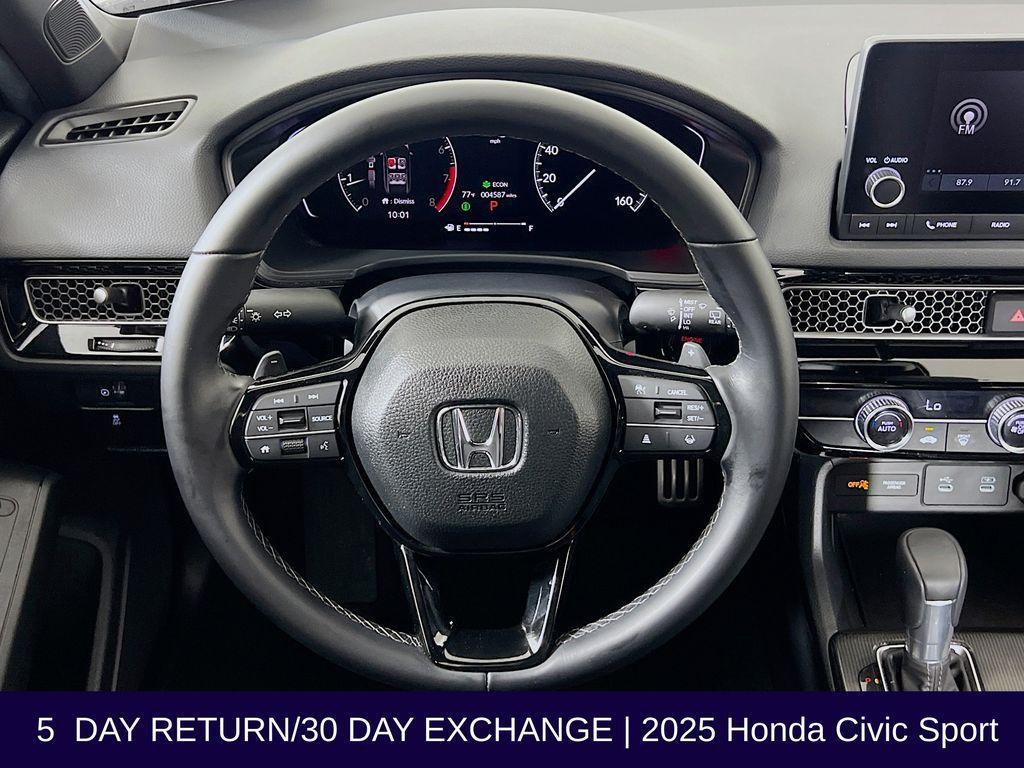 used 2025 Honda Civic car, priced at $26,480