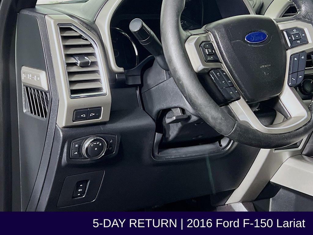 used 2016 Ford F-150 car, priced at $19,999