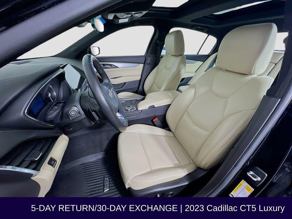 used 2023 Cadillac CT5 car, priced at $34,480