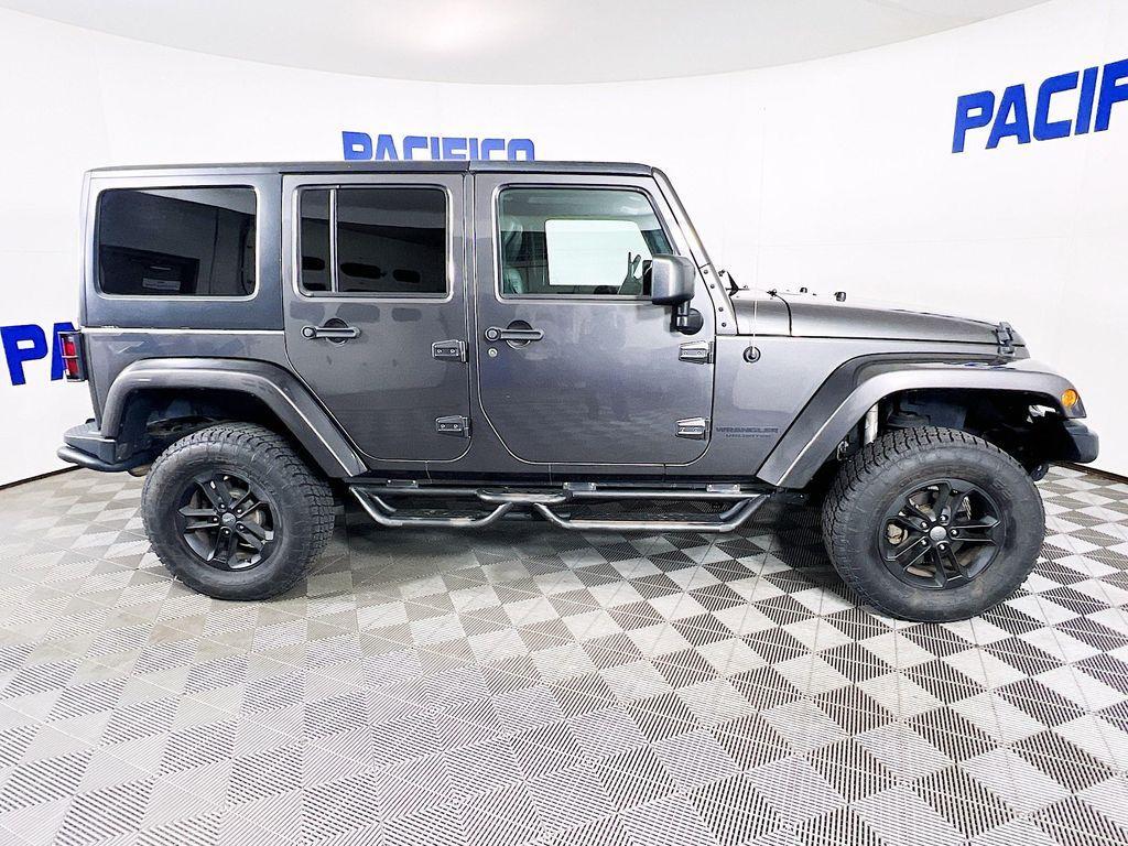 used 2017 Jeep Wrangler Unlimited car, priced at $18,480