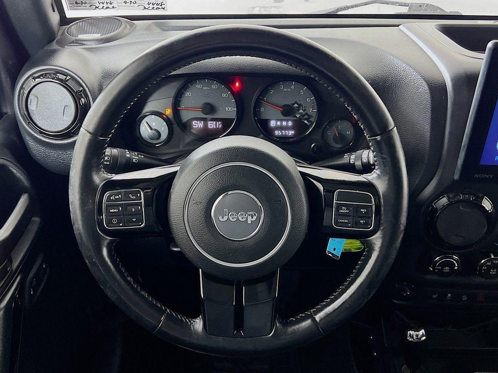 used 2017 Jeep Wrangler Unlimited car, priced at $18,480