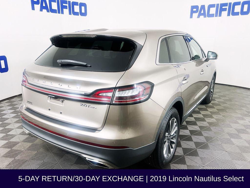 used 2019 Lincoln Nautilus car, priced at $17,480