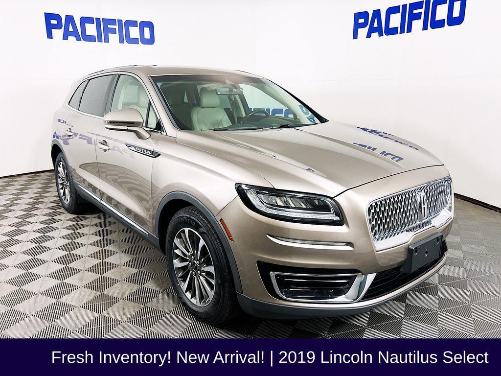 used 2019 Lincoln Nautilus car, priced at $17,480
