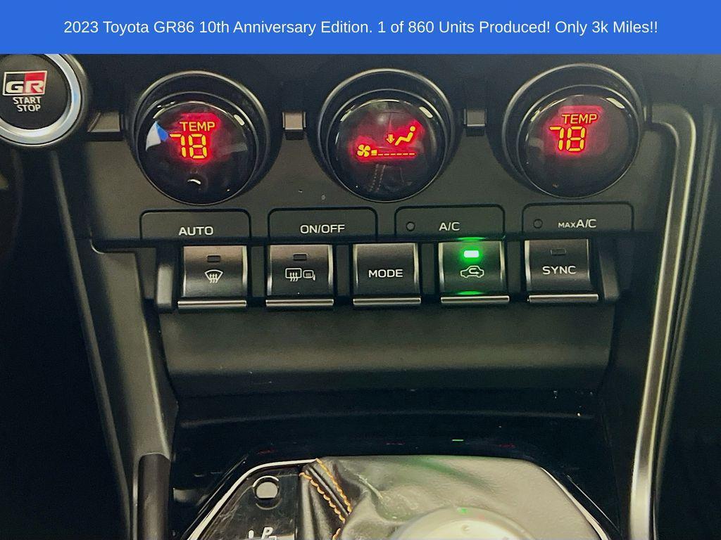 used 2023 Toyota GR86 car, priced at $32,399