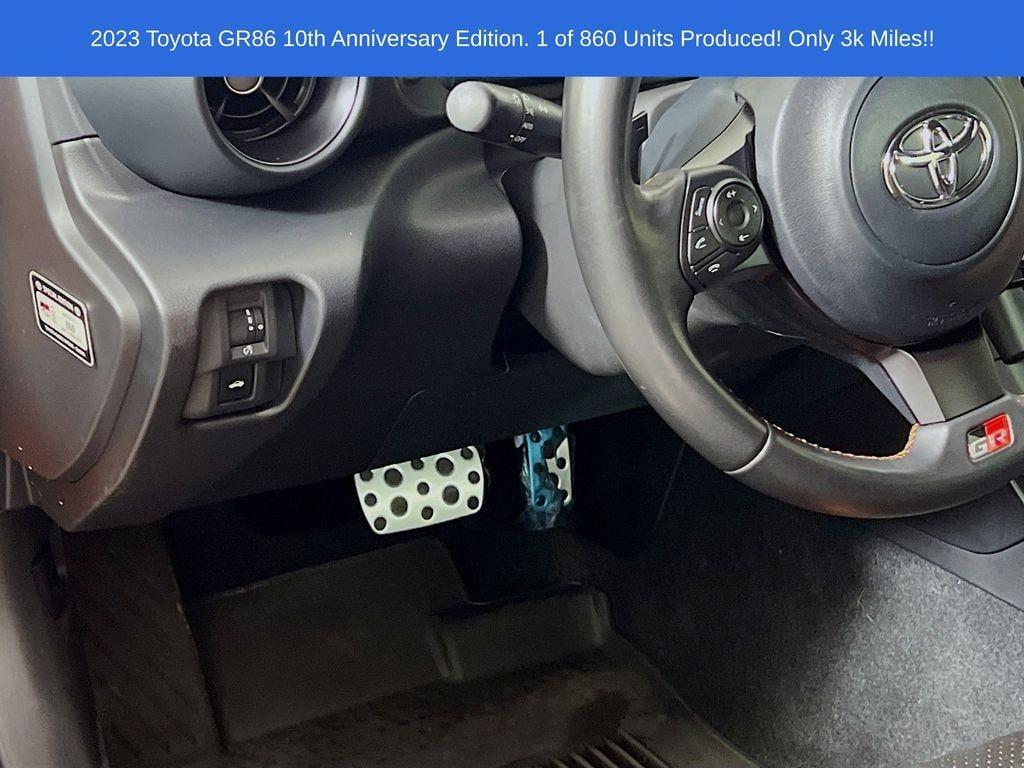 used 2023 Toyota GR86 car, priced at $32,399