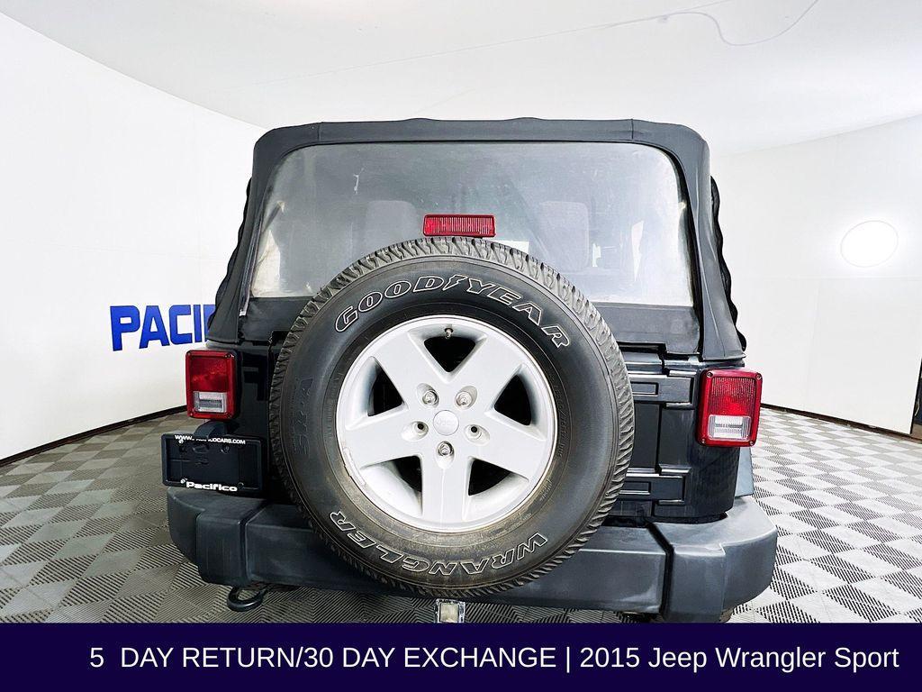 used 2015 Jeep Wrangler car, priced at $13,999
