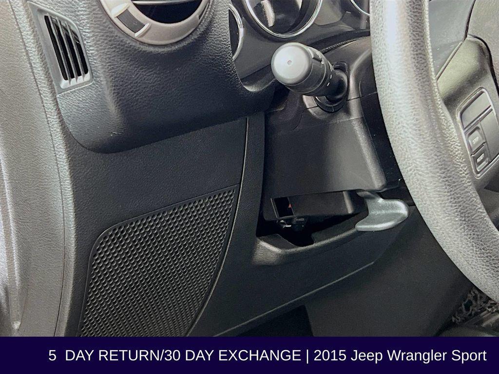 used 2015 Jeep Wrangler car, priced at $13,999