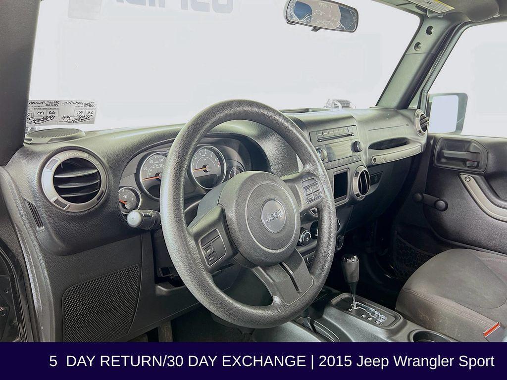 used 2015 Jeep Wrangler car, priced at $13,999