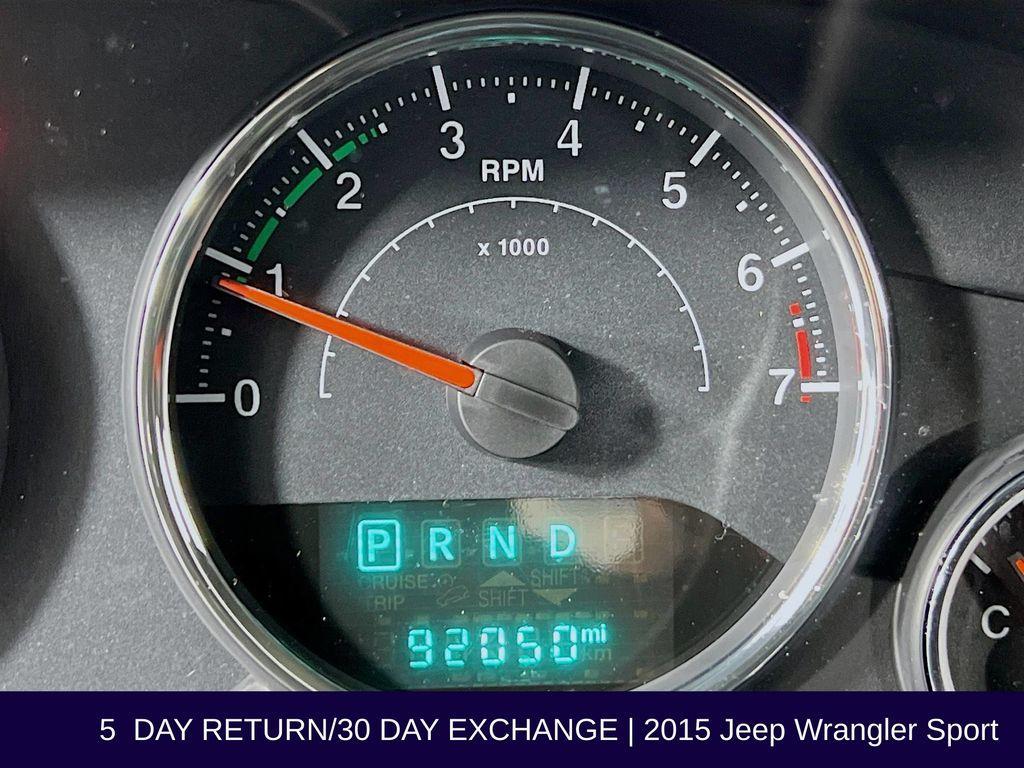 used 2015 Jeep Wrangler car, priced at $13,999