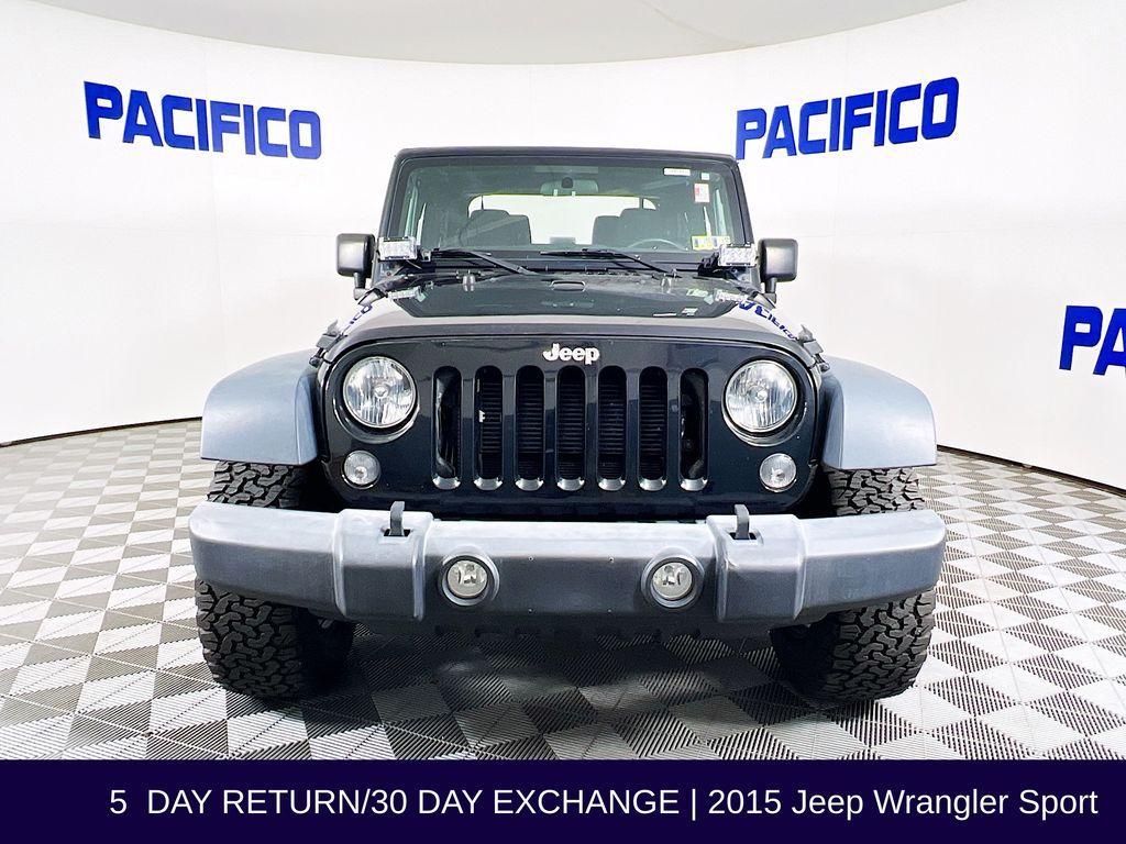 used 2015 Jeep Wrangler car, priced at $13,999
