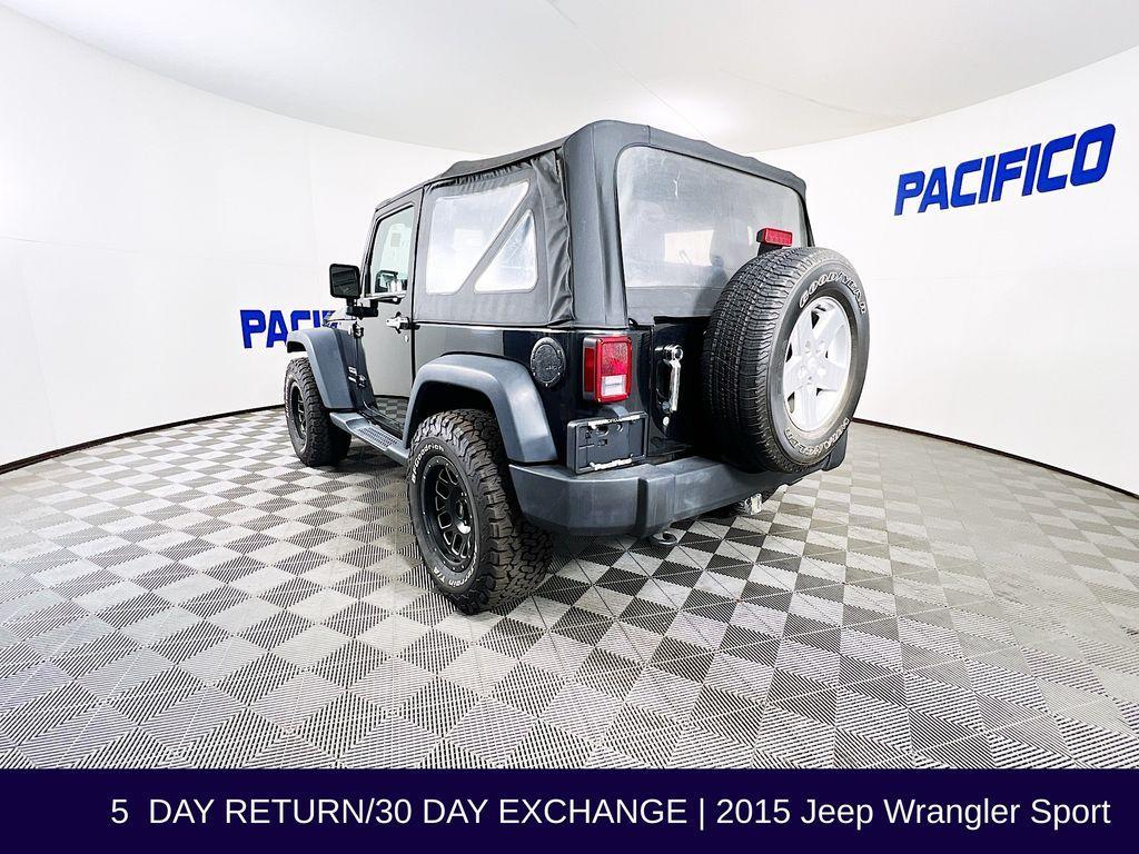 used 2015 Jeep Wrangler car, priced at $13,999