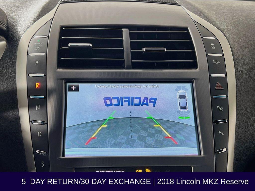 used 2018 Lincoln MKZ car, priced at $17,480