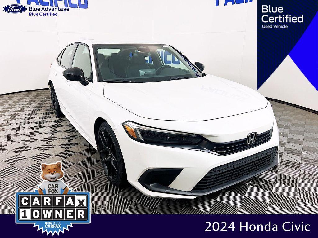 used 2024 Honda Civic car, priced at $23,899