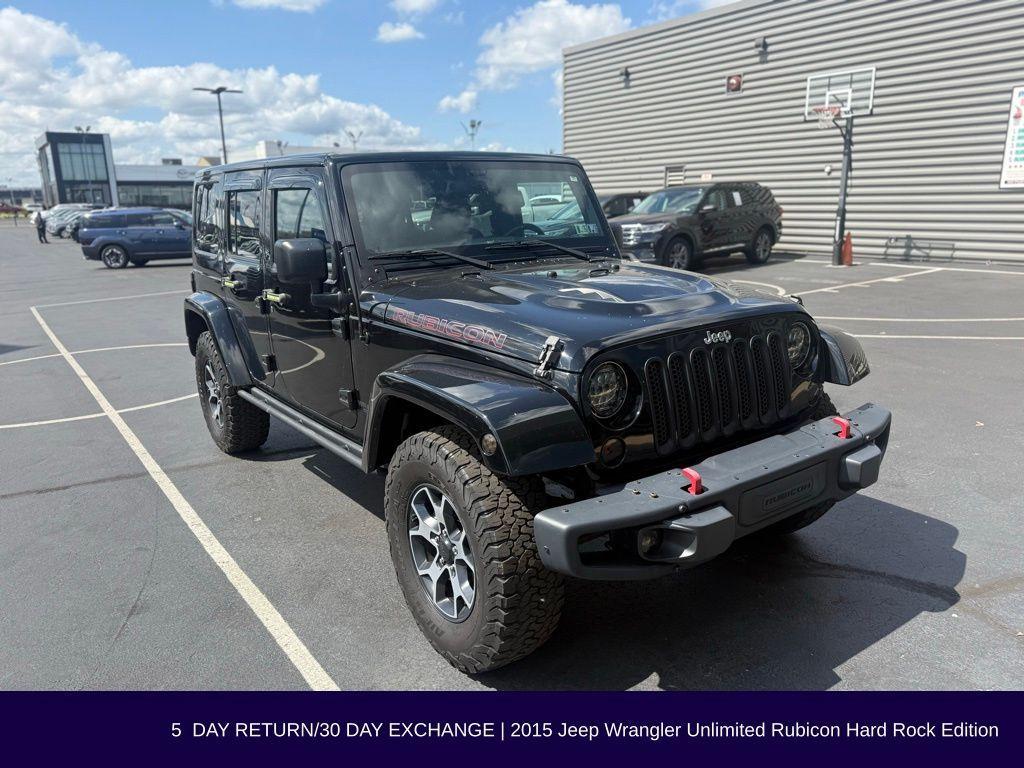 used 2015 Jeep Wrangler Unlimited car, priced at $20,699