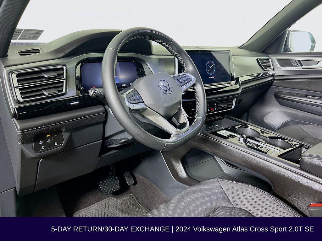 used 2024 Volkswagen Atlas Cross Sport car, priced at $23,589