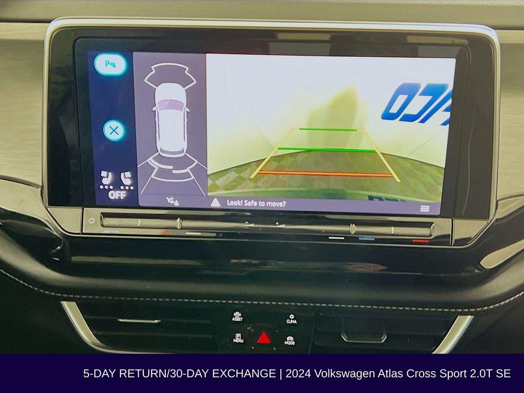 used 2024 Volkswagen Atlas Cross Sport car, priced at $23,589