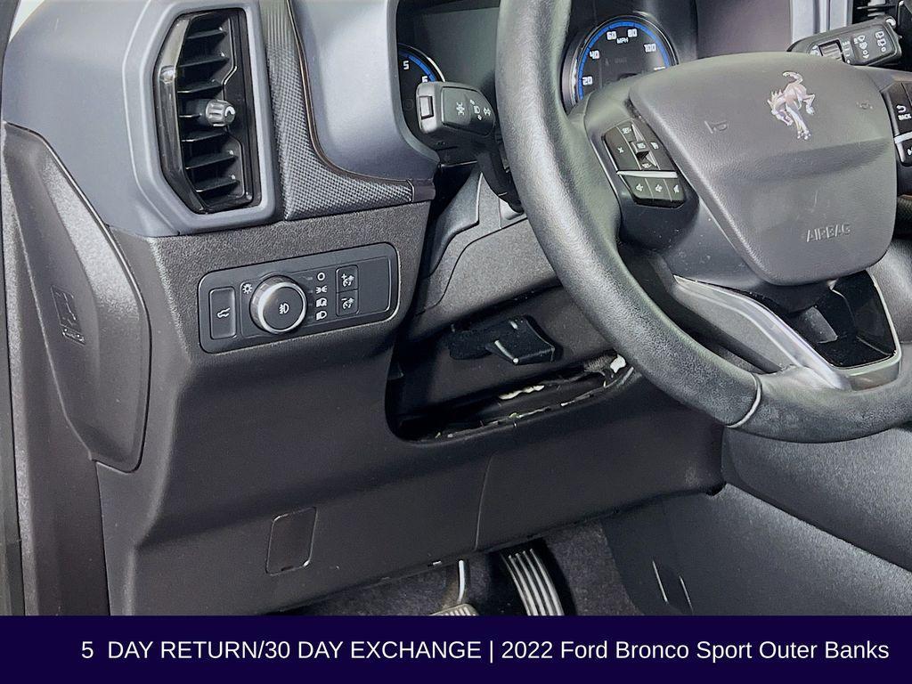 used 2022 Ford Bronco Sport car, priced at $27,480