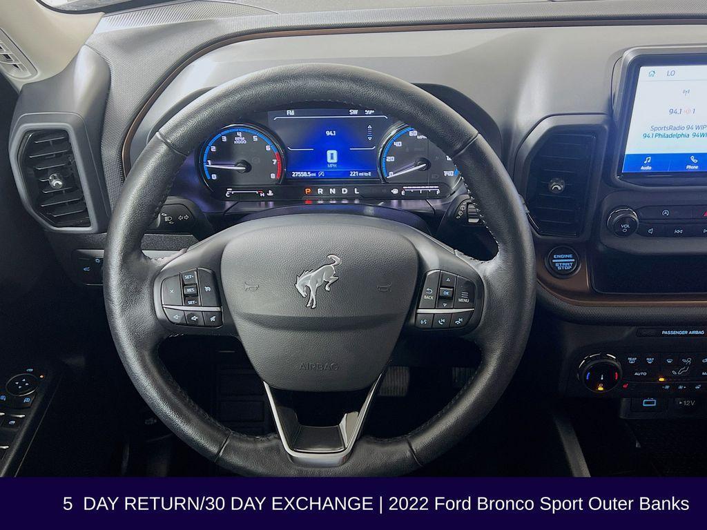 used 2022 Ford Bronco Sport car, priced at $27,480