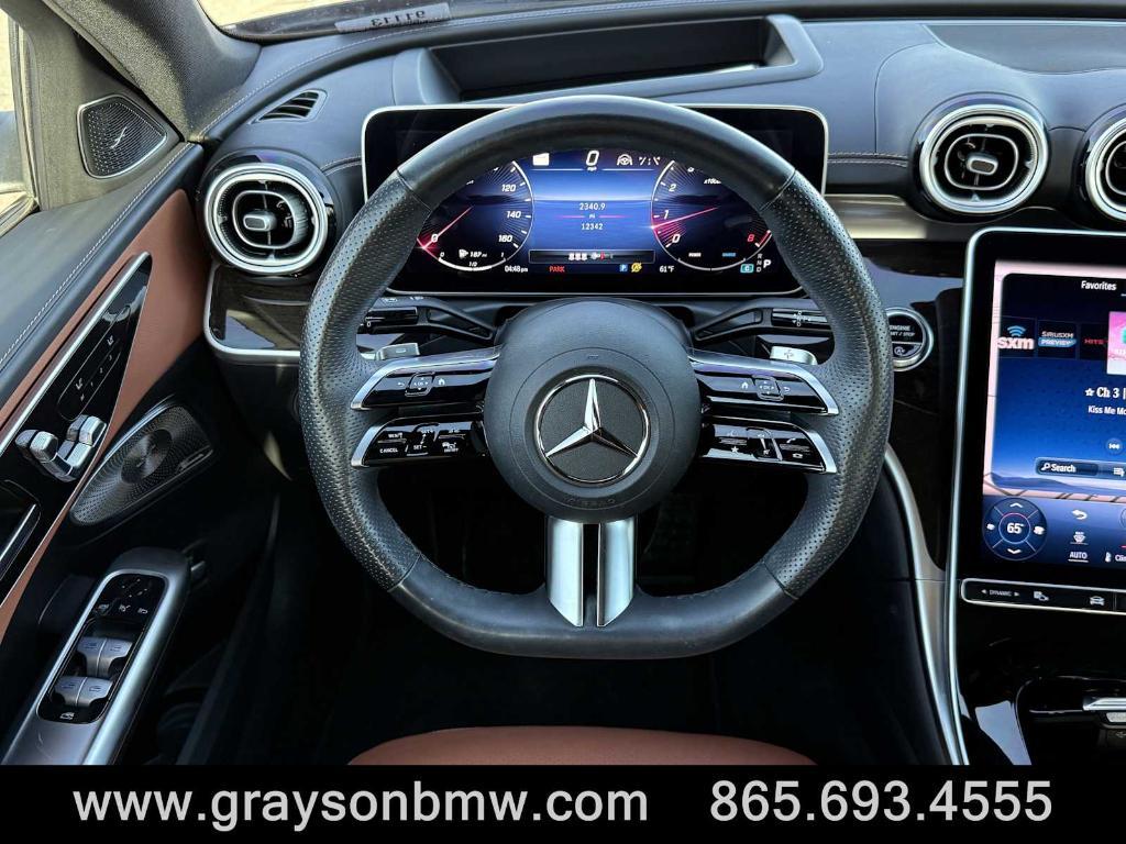 used 2023 Mercedes-Benz C-Class car, priced at $41,586