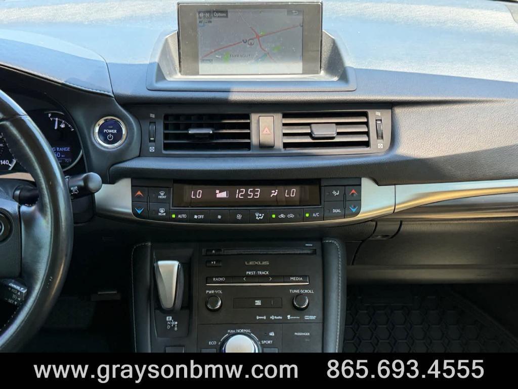 used 2015 Lexus CT 200h car, priced at $15,881