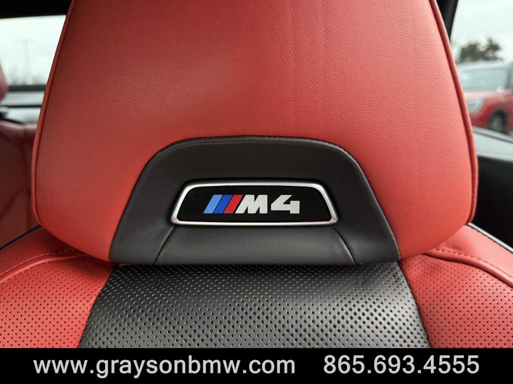 used 2022 BMW M4 car, priced at $61,995