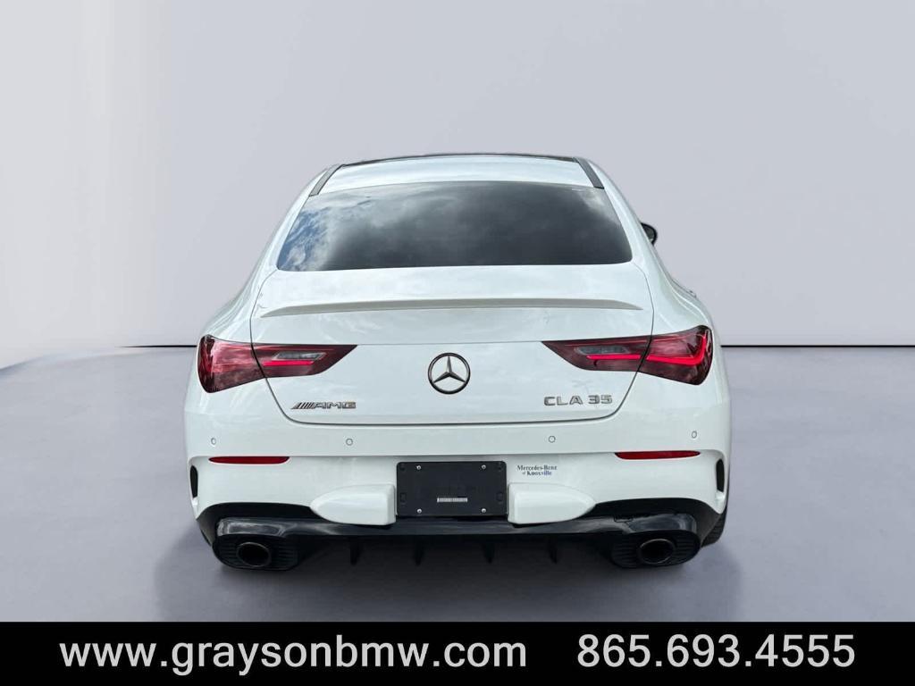 used 2025 Mercedes-Benz AMG CLA 35 car, priced at $49,380