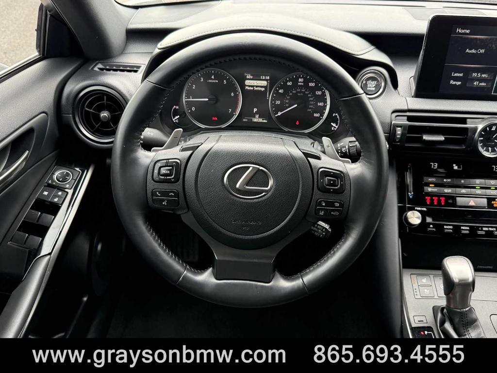 used 2023 Lexus IS 300 car, priced at $36,495