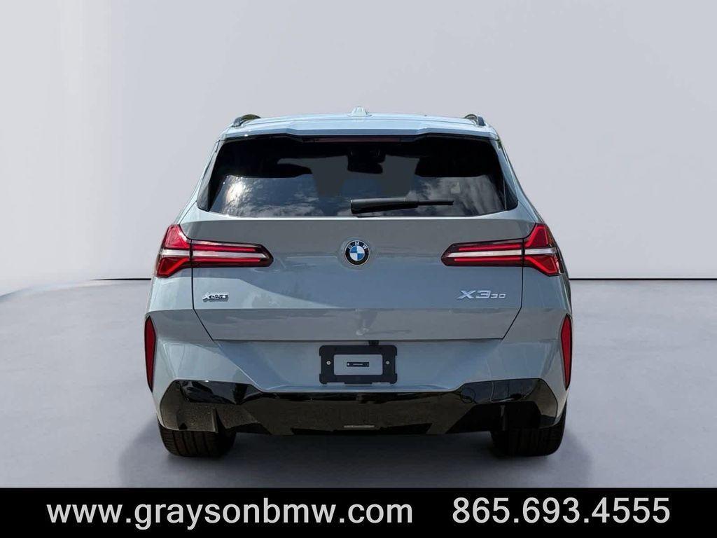used 2025 BMW X3 car, priced at $53,295