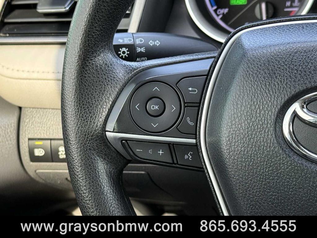 used 2022 Toyota Camry Hybrid car, priced at $17,995