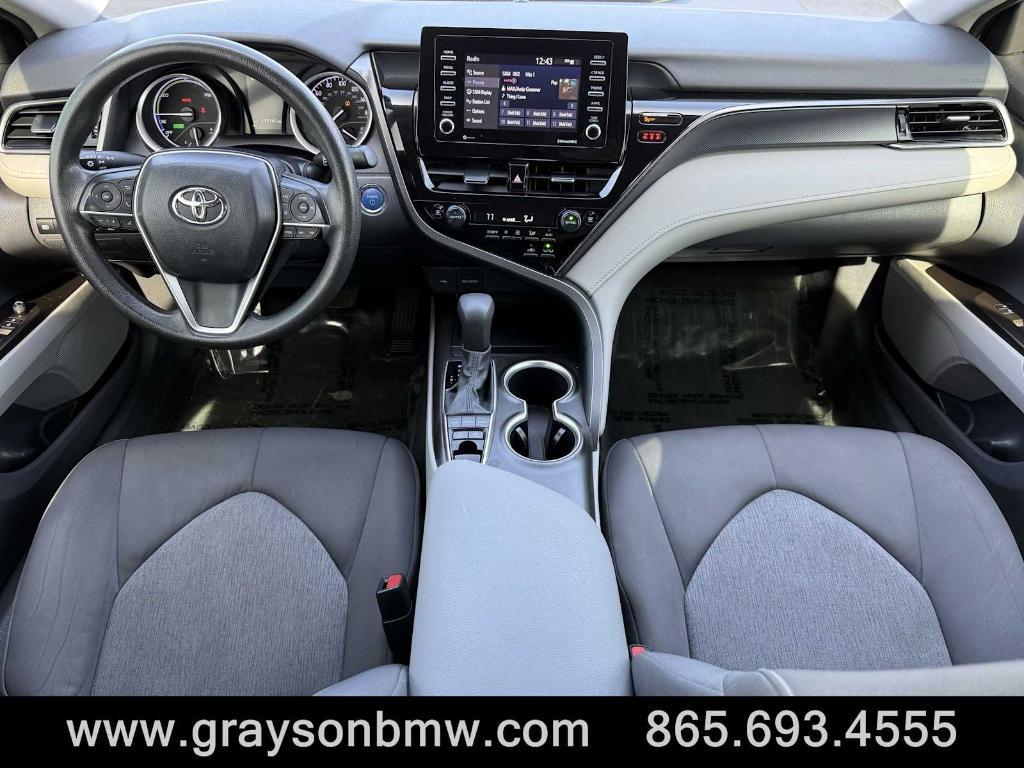 used 2022 Toyota Camry Hybrid car, priced at $17,995