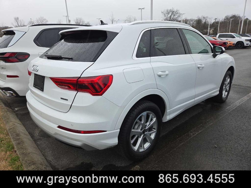 used 2024 Audi Q3 car, priced at $31,035
