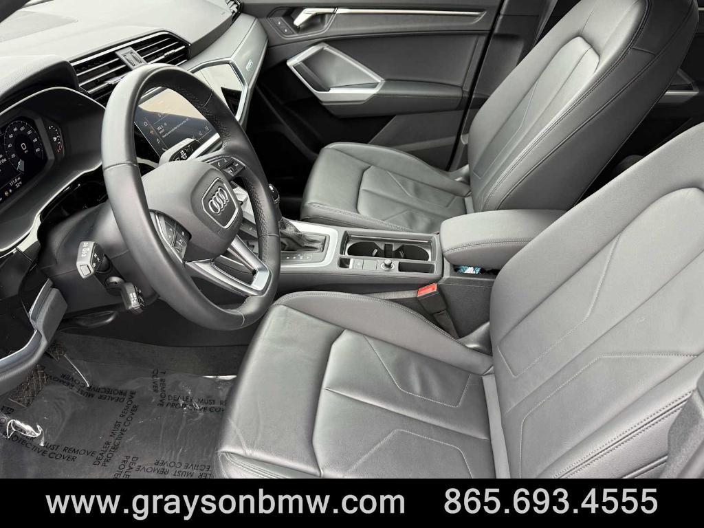 used 2024 Audi Q3 car, priced at $31,035