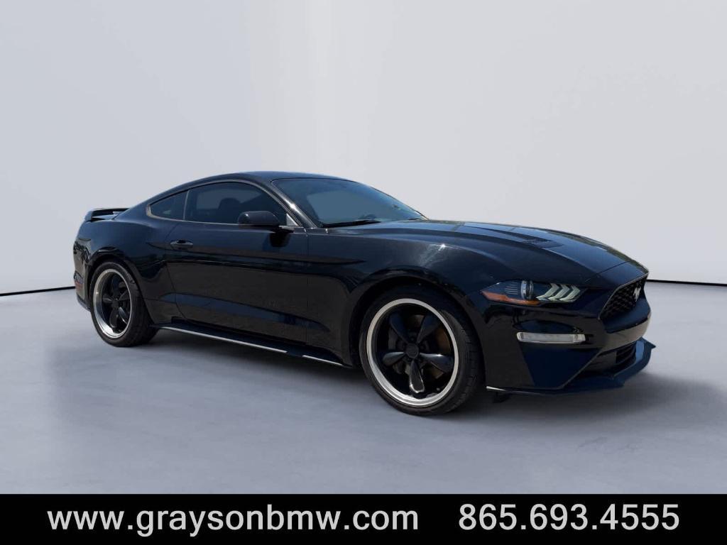 used 2018 Ford Mustang car, priced at $18,995