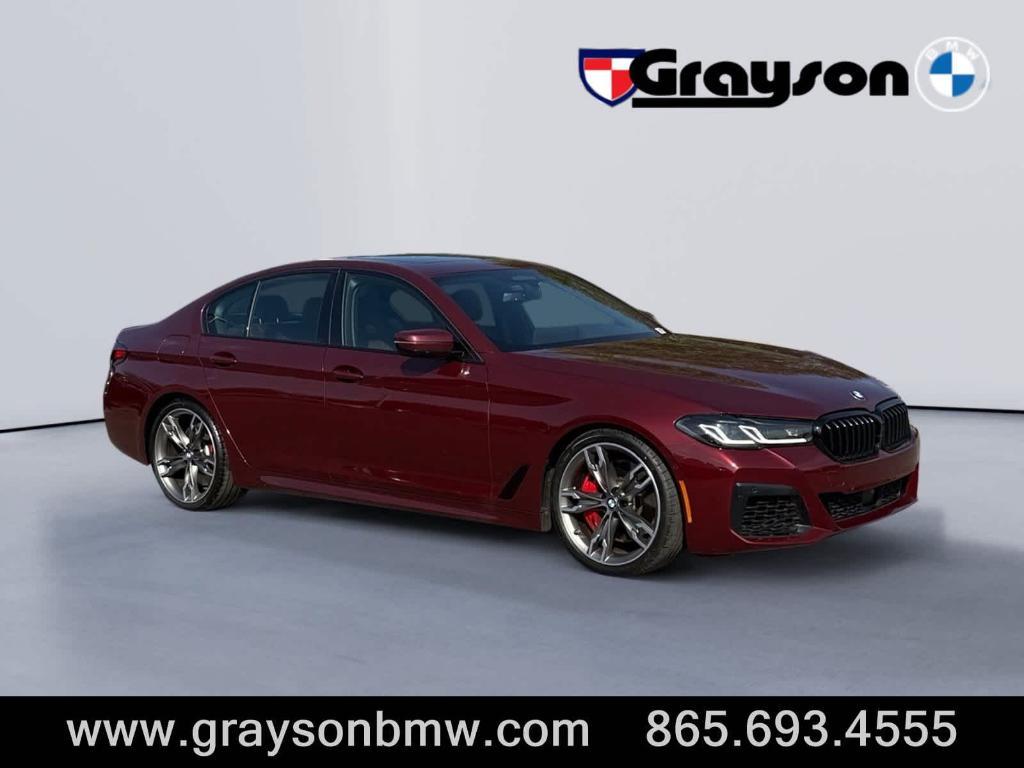 used 2022 BMW M550 car, priced at $32,995