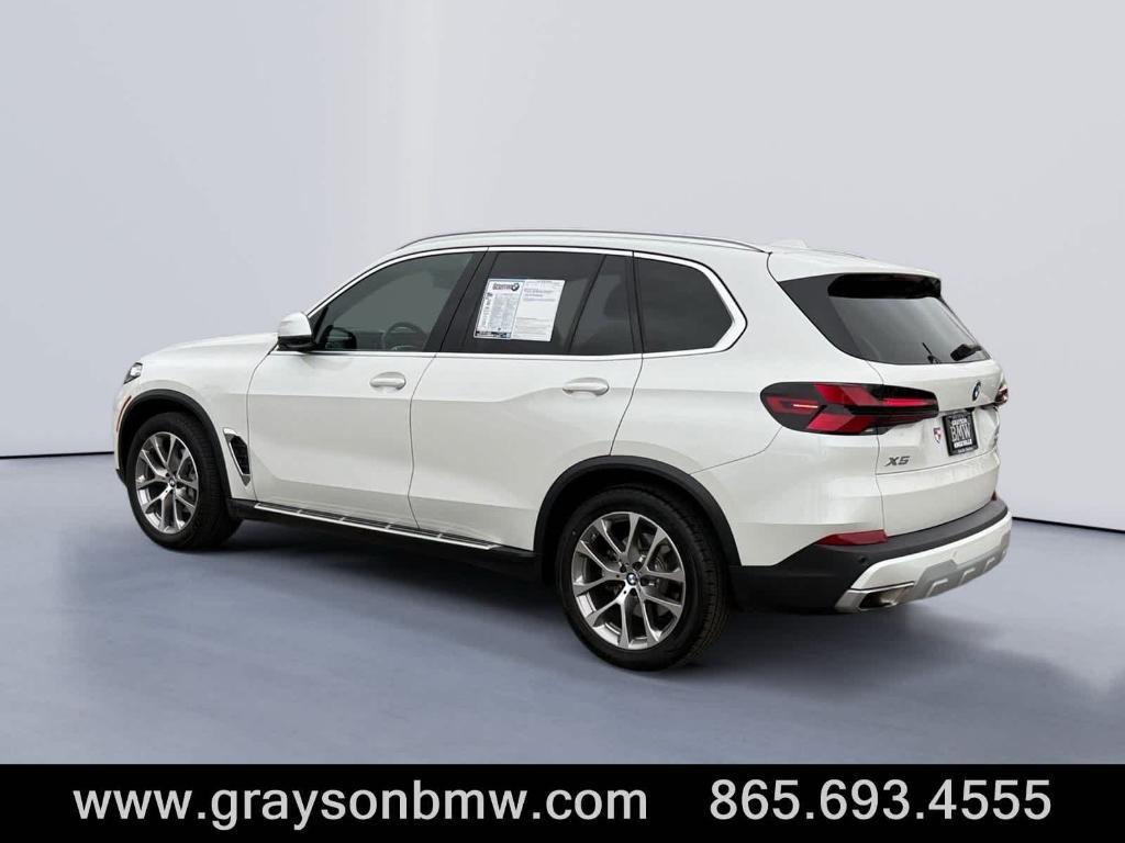 used 2024 BMW X5 car, priced at $44,995