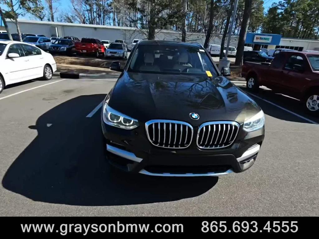 used 2020 BMW X3 car, priced at $23,495