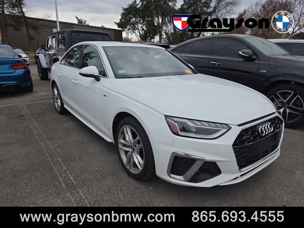 used 2021 Audi A4 car, priced at $21,699