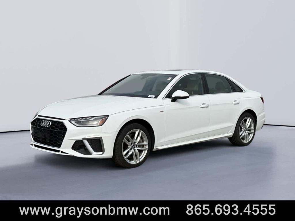 used 2021 Audi A4 car, priced at $21,699