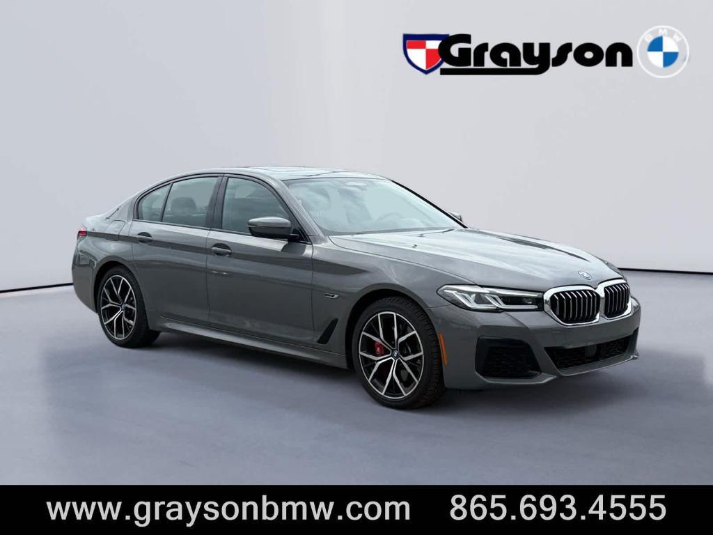 used 2022 BMW 530e car, priced at $35,499