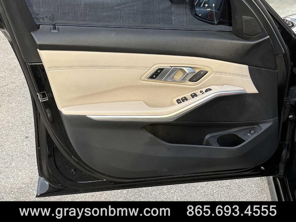 used 2019 BMW 330 car, priced at $23,995