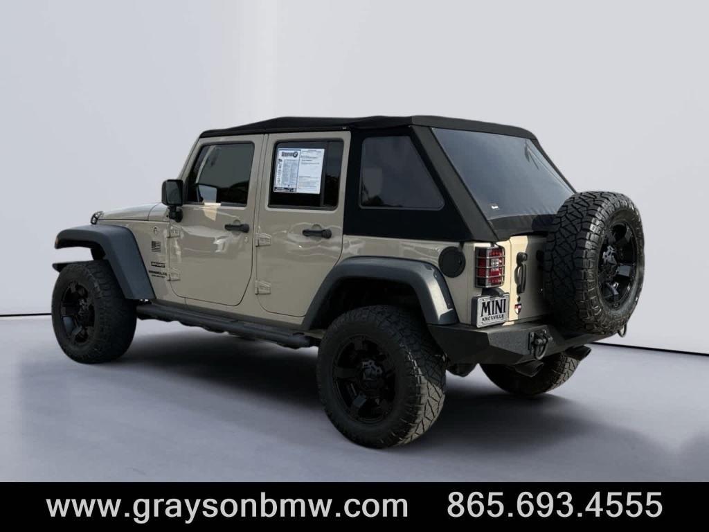 used 2016 Jeep Wrangler Unlimited car, priced at $16,995