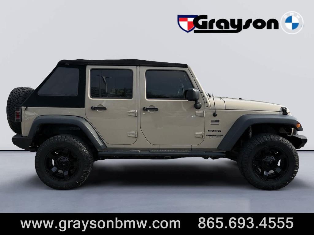 used 2016 Jeep Wrangler Unlimited car, priced at $16,995