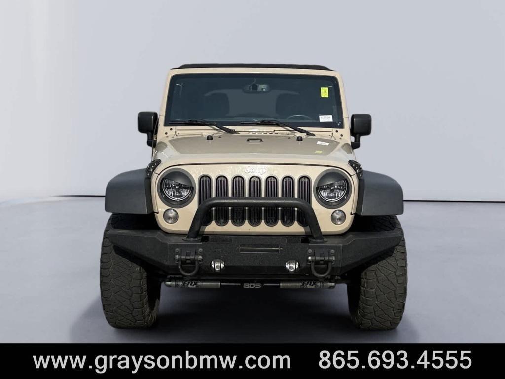 used 2016 Jeep Wrangler Unlimited car, priced at $16,995
