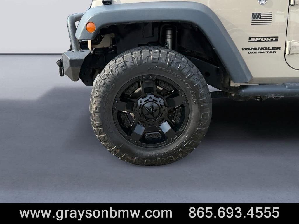 used 2016 Jeep Wrangler Unlimited car, priced at $16,995