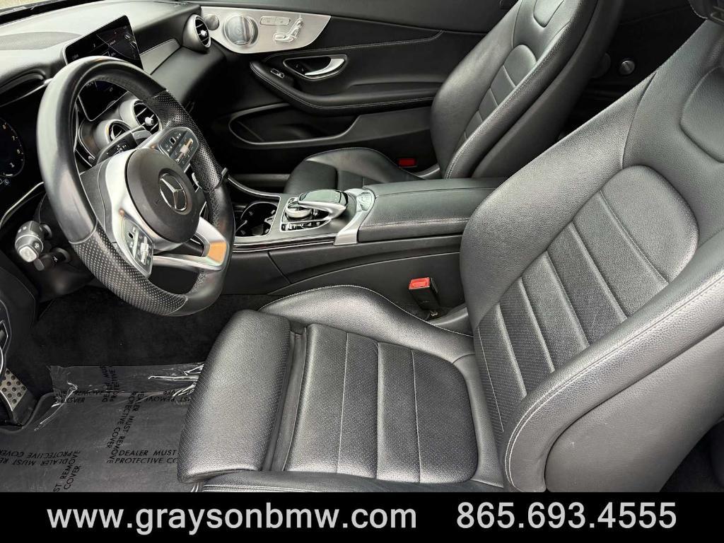 used 2020 Mercedes-Benz C-Class car, priced at $29,995